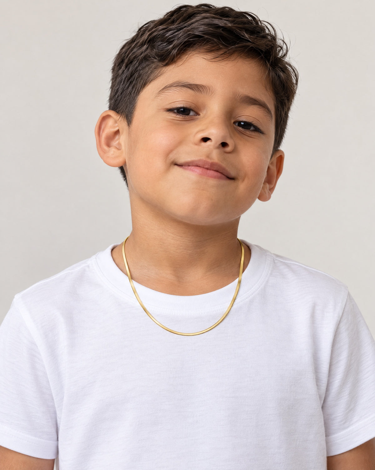 Skinny Herringbone Chain (Kids)