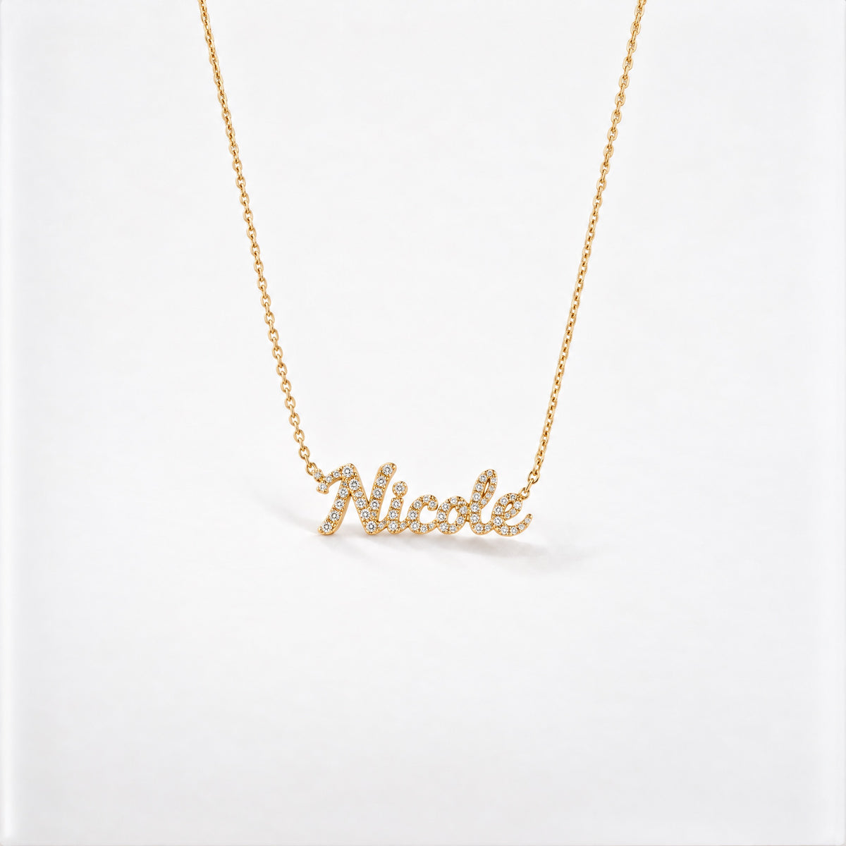 Diamond Name Necklace