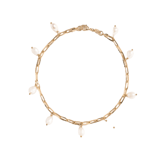 Pearl Chain Anklet (Fine)