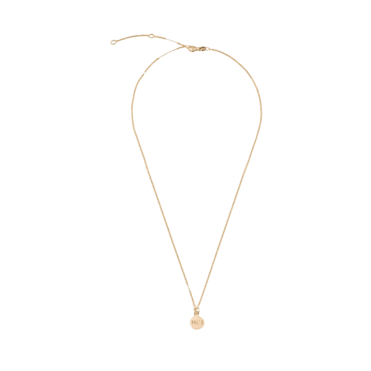 Mini Circle Pendant Necklace