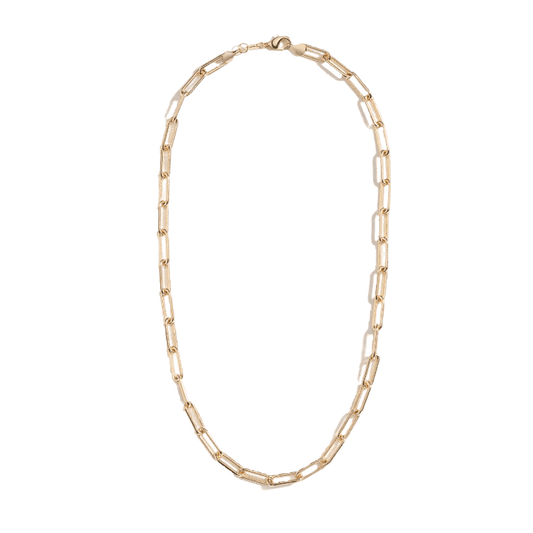 Large Paperclip Link Chain